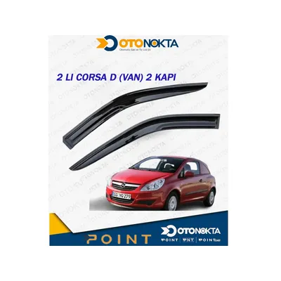 Cam Rüzgarlığı 2'li Opel Corsa D (van) 2 Kapı – görsel 2
