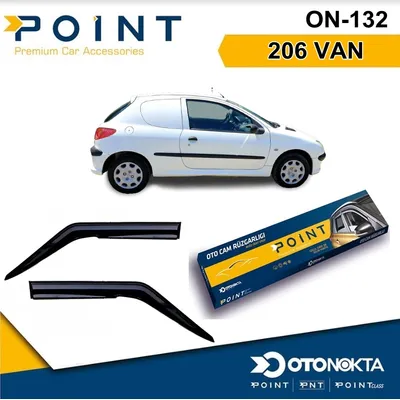 Cam Rüzgarlığı 2'li Peugeot 206 Van (2 Kapı)