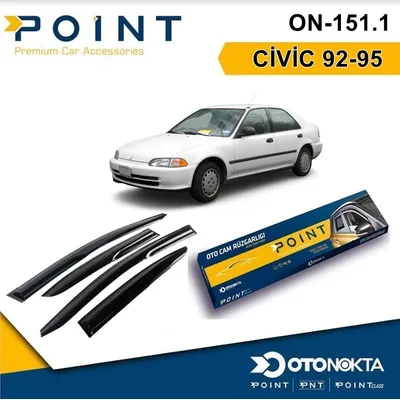 Cam Rüzgarlığı 4'lü Honda Civic 92-95