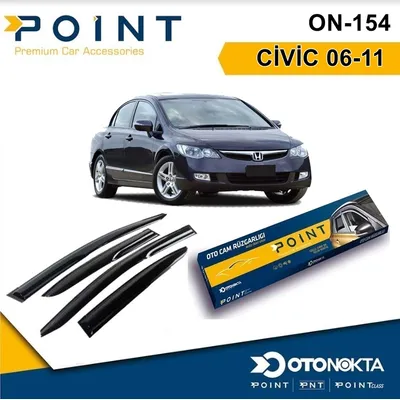 Cam Rüzgarlığı 4'lü Honda Civic 06-11