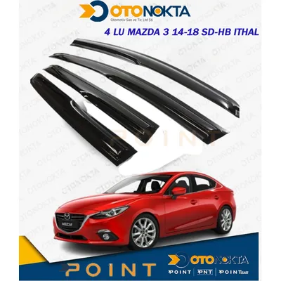 Cam Rüzgarlığı 4'lü Mazda 3 14-18 Sd-Hb