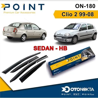 Cam Rüzgarlığı 4'lü Renault Clio 99-08