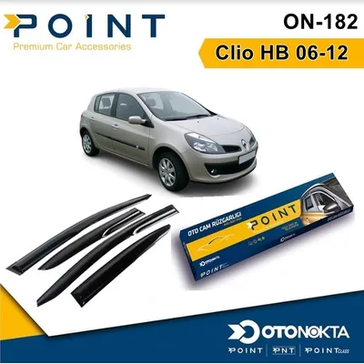 Cam Rüzgarlığı 4'lü Renault Clio Hb 06-12