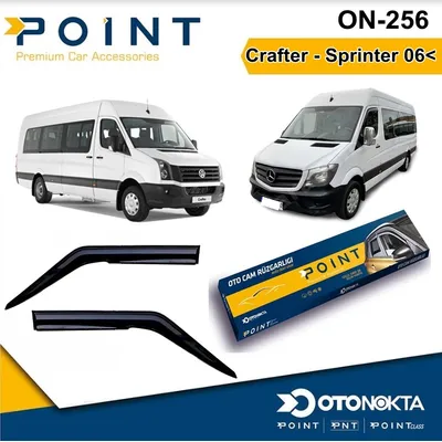 Cam Rüzgarlığı 2'li Volkswagen Crafter Sprinter 06-13