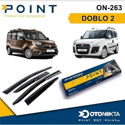 Cam Rüzgarlığı 4'lü Fiat Doblo 2 (4 Kapı)