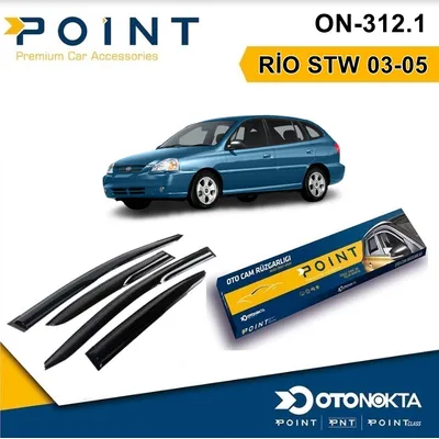 Cam Rüzgarlığı 4'lü Kia Rio 03-05 Stw