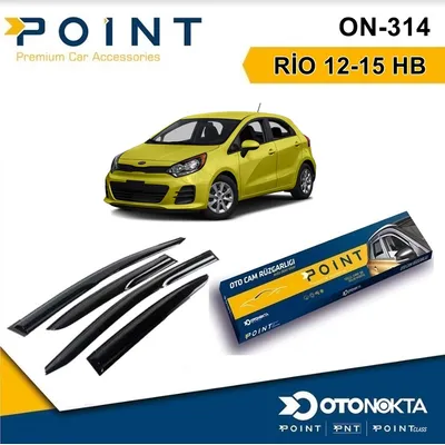 Cam Rüzgarlığı 4'lü Kia Rio 12-15 Hb