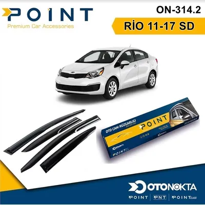 Cam Rüzgarlığı 4'lü Kia Rio 11-17 Sd