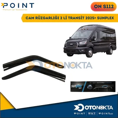 Cam Rüzgarlığı 2'li Ford Transit Custom 2025+ Sunplex