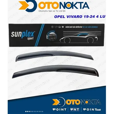 Cam Rüzgarlığı Opel Vivaro 19-24 4'lü Sunplex