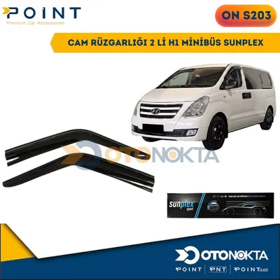 Cam Rüzgarlığı 2'li Hyundai H1 Minibüs Sunplex