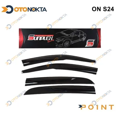 Cam Rüzgarlığı 4'lü Peugeot 307/308 Sunplex