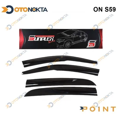 Cam Rüzgarlığı 4'lü Renault R9 - R11 Sunplex