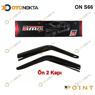Cam Rüzgarlığı 2'li Fiat Partner Berlingo 02-08 Sunplex
