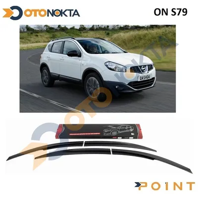 Cam Rüzgarlığı 4'lü Nissan Qashqai 07-14 Sunplex