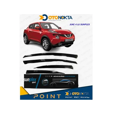 Cam Rüzgarlığı Nissan Juke 4'lü Sunplex – görsel 2