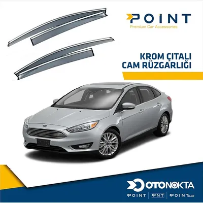 Cam Rüzgarlığı 4'lü Kromlu Ford Focus 3-4