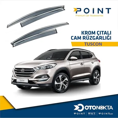 Cam Rüzgarlığı 4'lü Kromlu Hyundai Tucson 16
