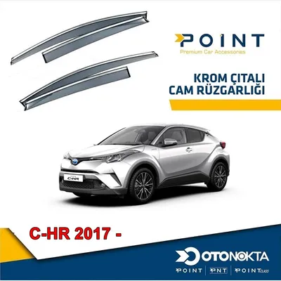Cam Rüzgarlığı 4'lü Kromlu Toyota Chr 2017+