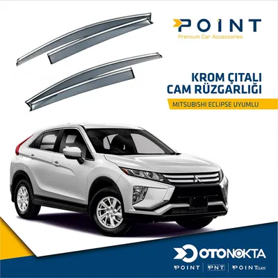 Cam Rüzgarlığı 4'lü Kromlu Mitsubishi Eclipse Cross