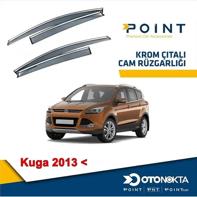 Cam Rüzgarlığı 4'lü Kromlu Ford Kuga 2013