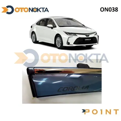 Cam Rüzgarlığı 4'lü Kromlu Toyota Corolla 19