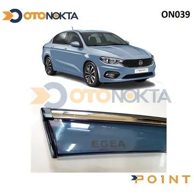 Cam Rüzgarlığı 4'lü Kromlu Fiat Egea