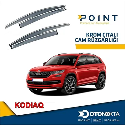 Cam Rüzgarlığı 4'lü Kromlu Skoda Kodiaq
