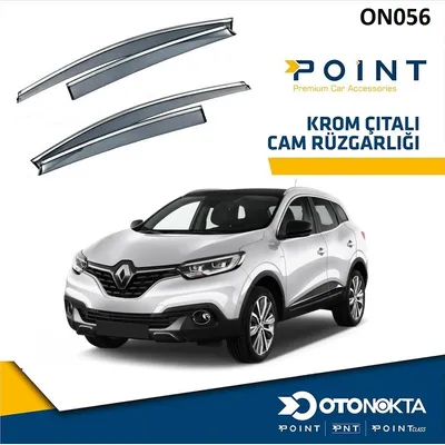 Cam Rüzgarlığı 4'lü Kromlu Renault Kadjar