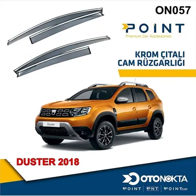 Cam Rüzgarlığı 4'lü Kromlu Dacia Duster 2018