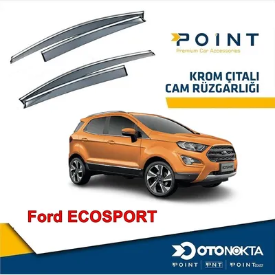 Cam Rüzgarlığı 4'lü Kromlu Ford Ecosport 2017+
