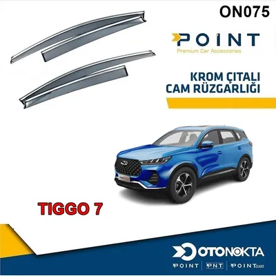 Cam Rüzgarlığı 4'lü Kromlu Chery Tiggo 7 2020+