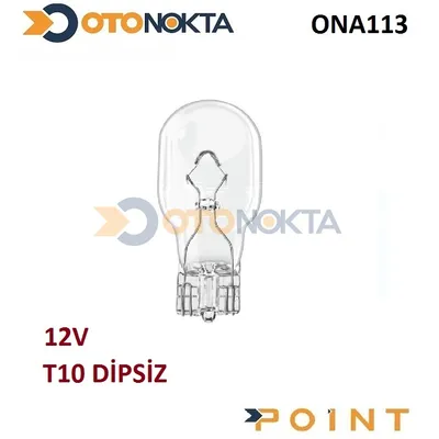 Park Ampul Dipsiz 12V 5W T10 A0946 Light Eko