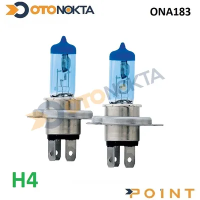 Far Ampul Beyaz Süper Işık H4 Snt-Osc