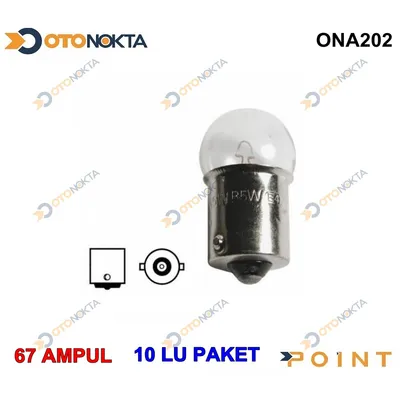 Ampul 67 Duy Beyaz 12V-5W 2208 Osc