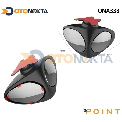 Ayna Yan Altı Dış Siyah SY-056