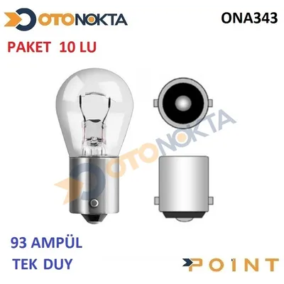 Ampul 93 Tek Duy 12V 21W 2202