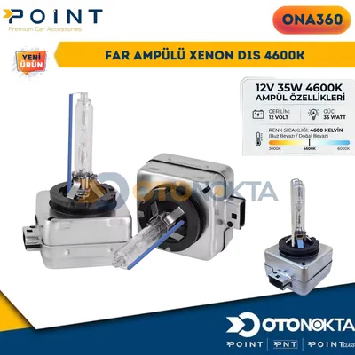 Far Ampulü Xenon D1S 4600K