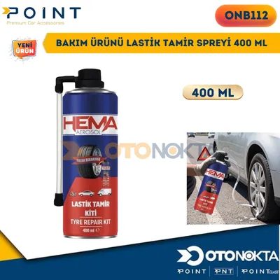 Bakım Ürünü Lastik Tamir Spreyi 400 ml