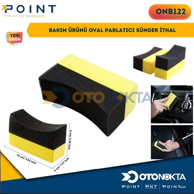 Bakım Ürünü Oval Parlatıcı Sünger