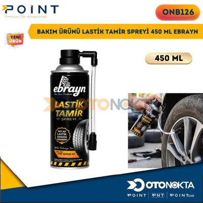 Bakım Ürünü Lastik Tamir Spreyi 450 ml Ebrayn