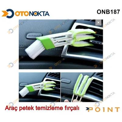 Araç İç Petek Temizleme Mini Saplı Fırça