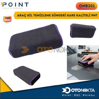 Araç Kil Temizleme Süngeri Kare Kaliteli Pnt