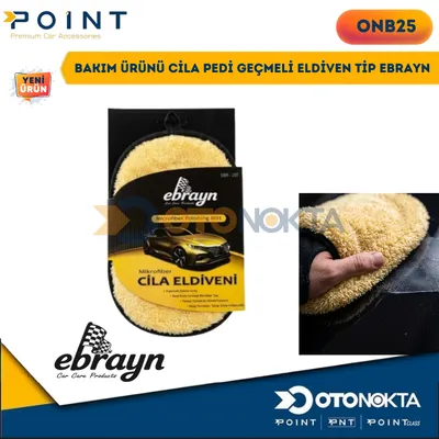 Bakum Ürünü Cila Pedi Geçmeli Eldiven Tip Ebrayn
