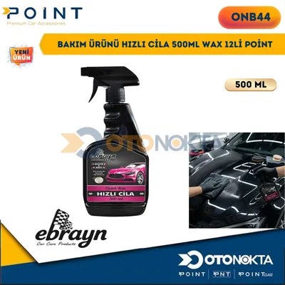 Bakım Ürünü Hızlı Cila 500 ml Wax 12'li