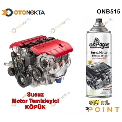 Bakım Ürünü Susuz Motor Temizleyici Köpük 500 Ml.