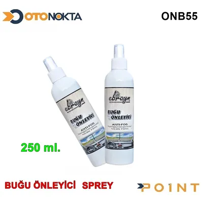 Bakım Ürünü Buğu Önleyici 250 ml Ebrayn