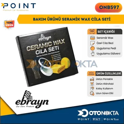 Bakım Ürünü Seramik Wax Cila Seti
