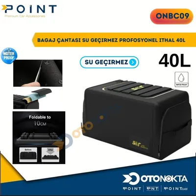 Bagaj Çantası 40 lt Fermarlı Siyah
