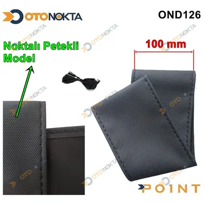 Direksiyon Dikmeli Kılıfı Noktalı Siyah İp 100 cm